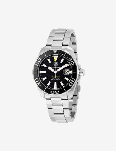 TAG HEUER Aquaracer Black Dial Stainless Steel